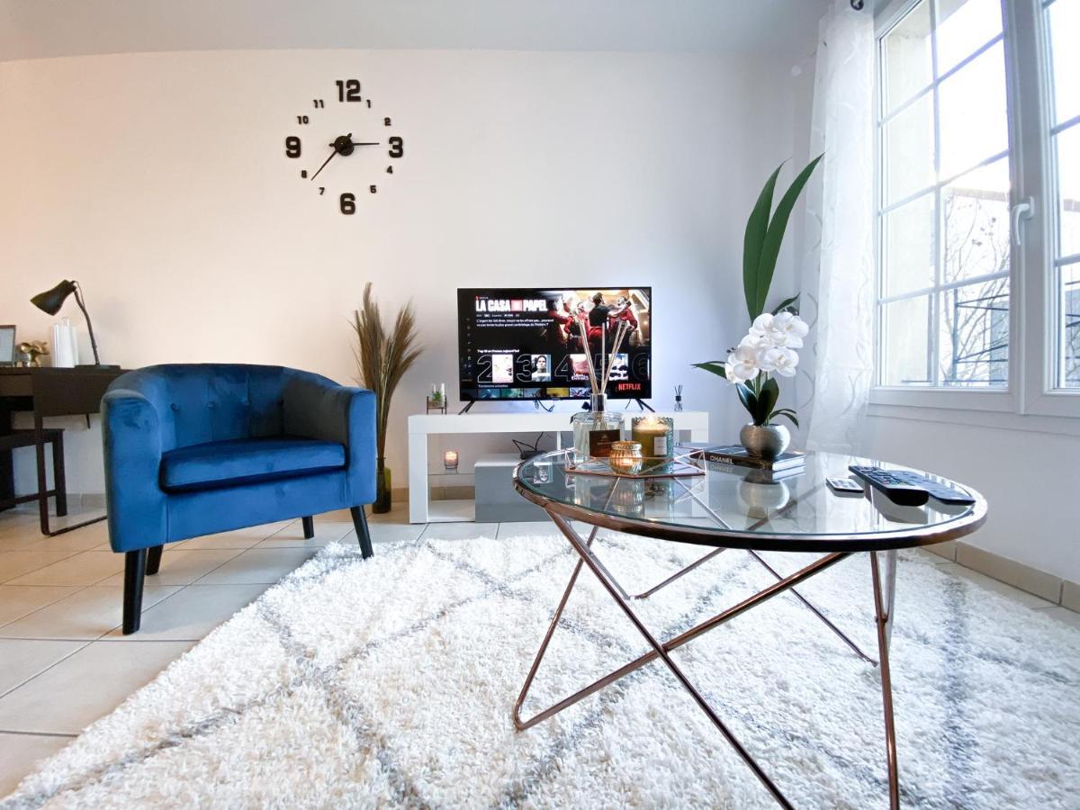 Apartmán Blue Pearl - Parking - Gare Rer A 5 Min Corbeil-Essonnes Exteriér fotografie