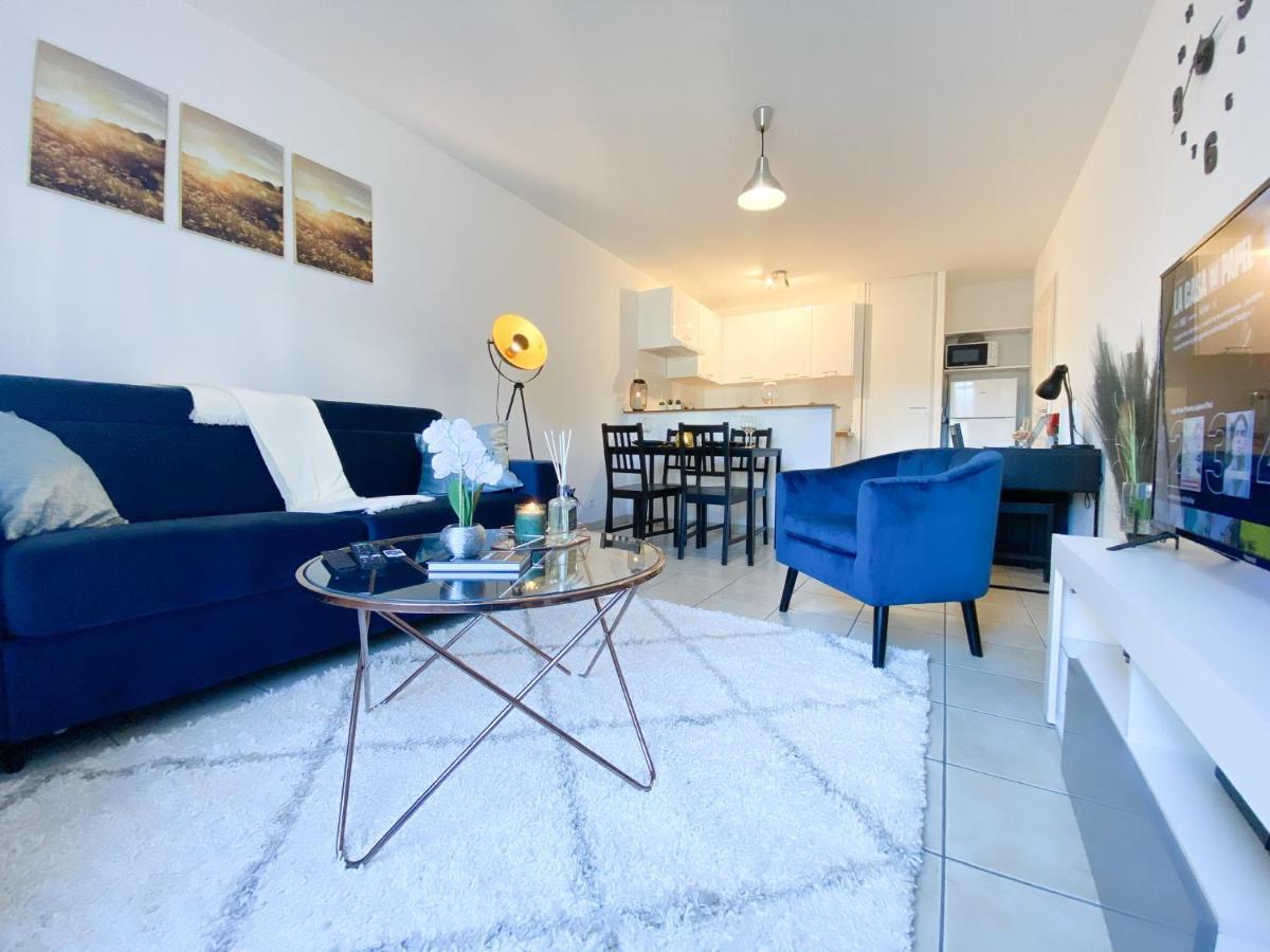 Apartmán Blue Pearl - Parking - Gare Rer A 5 Min Corbeil-Essonnes Exteriér fotografie